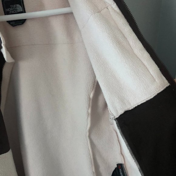 The North Face Denali Pink and Brown Jacket Coat Medium - Picture 13 of 14
